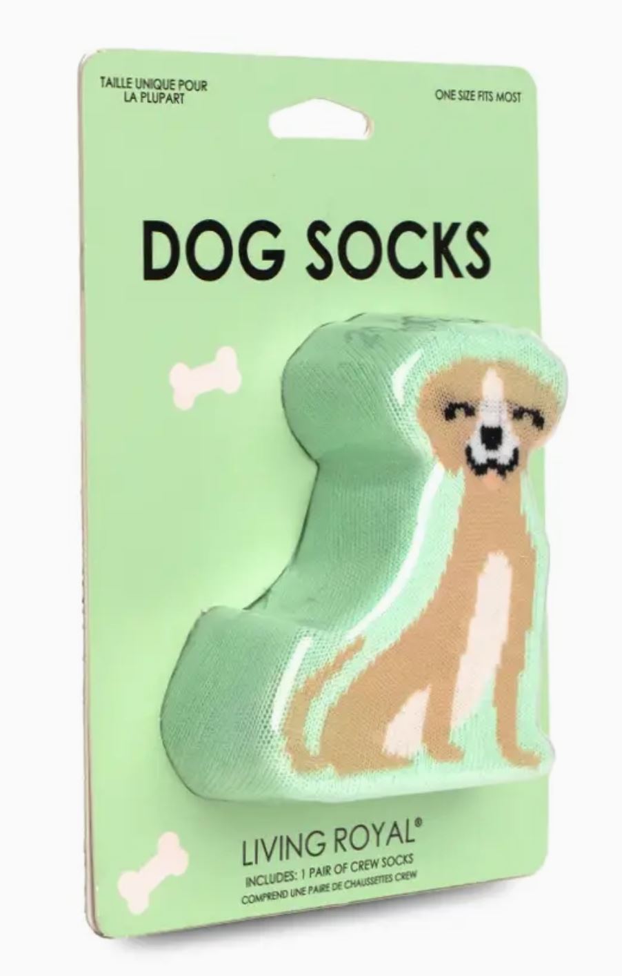 Socks For Dog Lovers - 3D Packaged Crew Socks