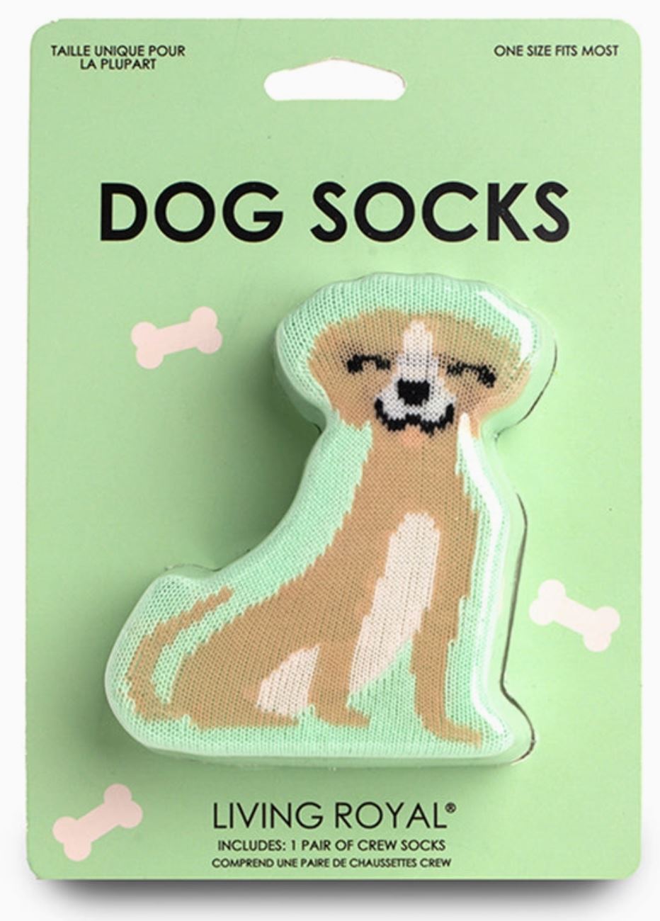 Socks For Dog Lovers - 3D Packaged Crew Socks