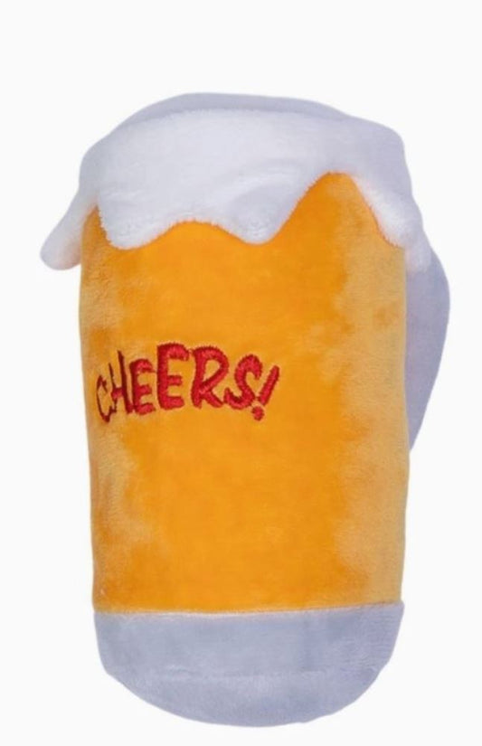 Beer Mug Dog Toy