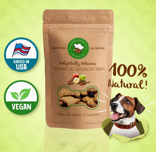 Delightfully Delicious All Natural Dog Treats - Apple Cinnamon