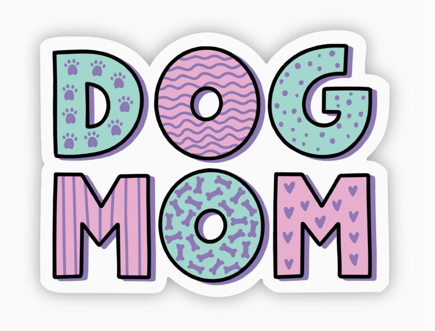 Dog Mom Sticker