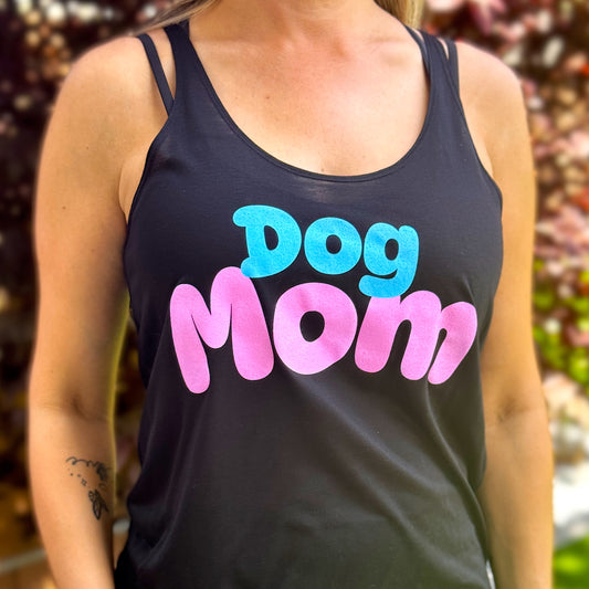 Dog Mom Colorful Tank Top
