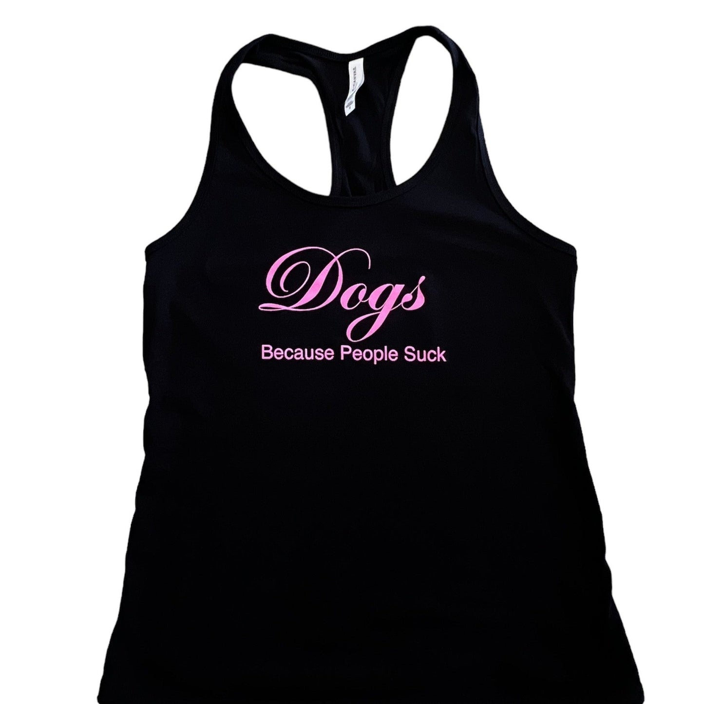 Dogs Because People Suck - Women's Tank Top