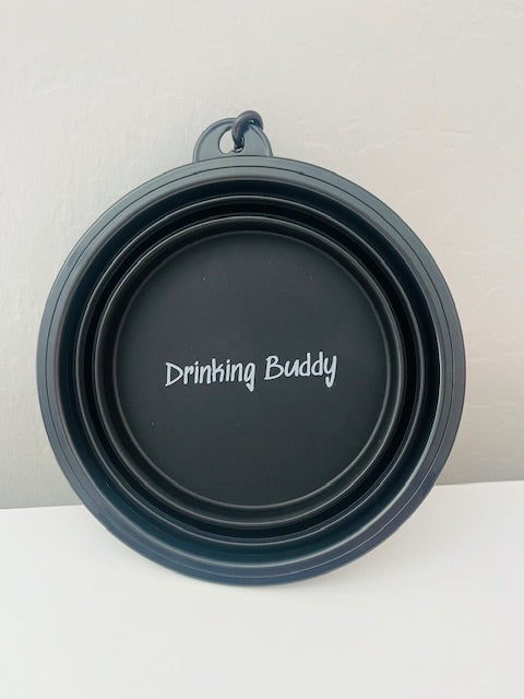 Drinking Buddy Collapsible Dog Water Bowl