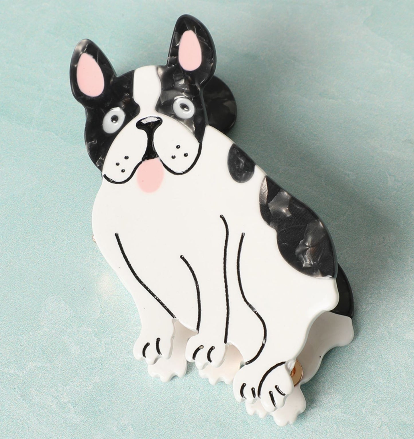 Dog Hair Clip - French Bulldog