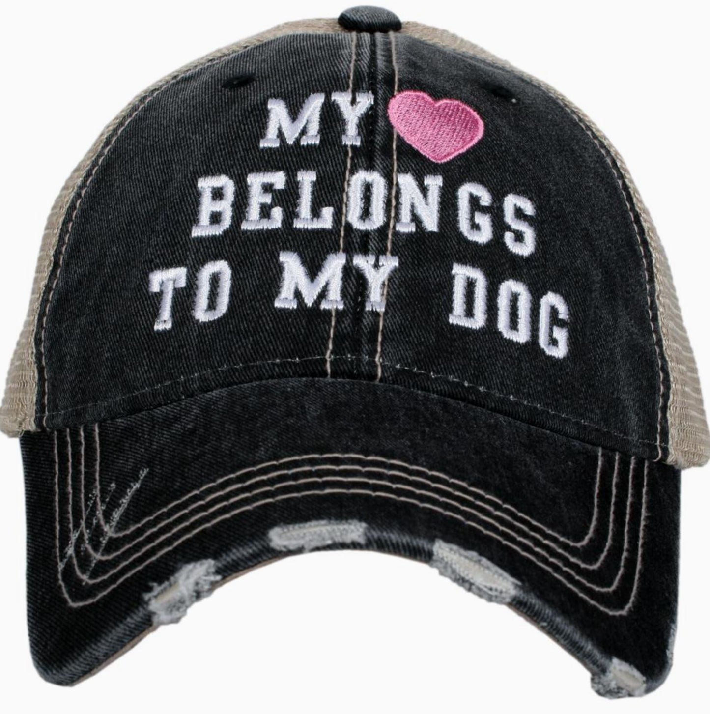 My Heart Belongs to My Dog Hat