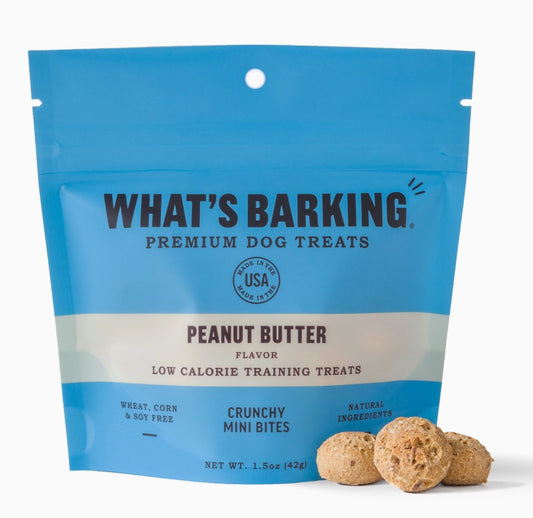 peanut butter dog treats, healthy dog treats, made in USA