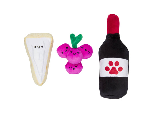 Pawrcuterie Board Dog Toys - Set of 3