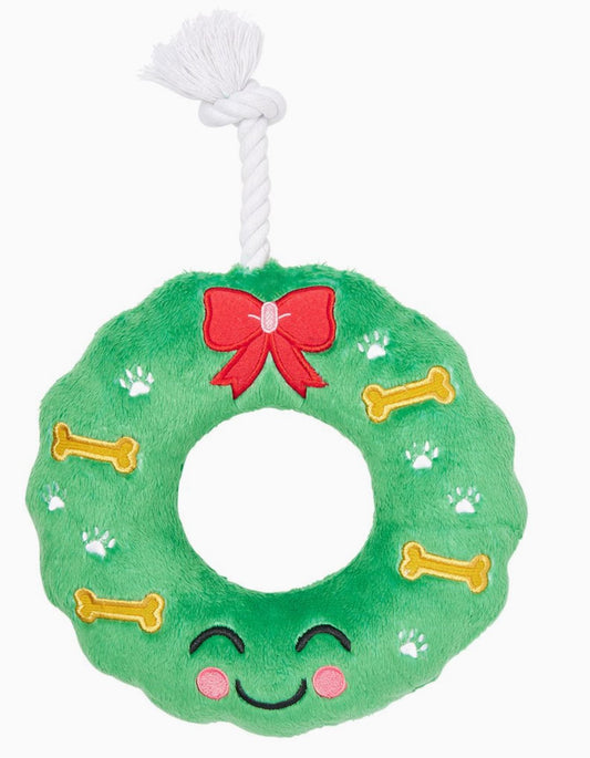 Christmas Wreath Dog Toy