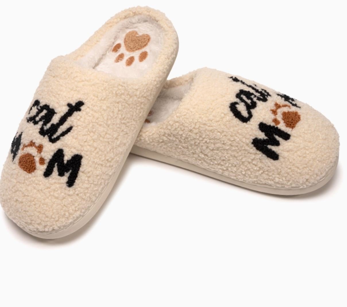 Cat Mom Slippers - LittleLuck Boutique