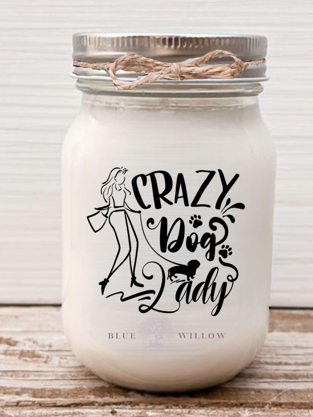 Crazy Dog Lady 8oz Candle - LittleLuck Boutique