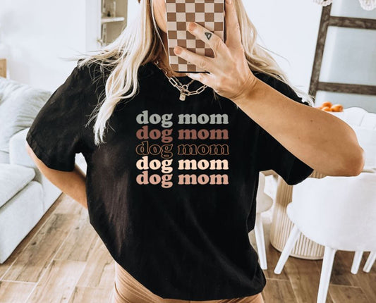 Dog Mom T-Shirt - LittleLuck Boutique