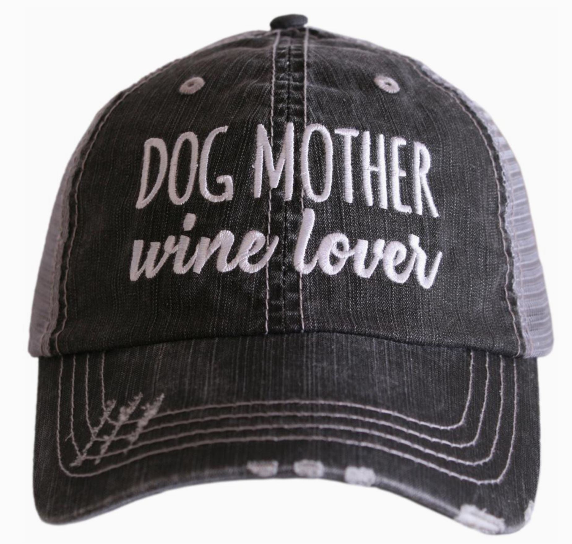 Dog Mother Wine Lover Hat - LittleLuck Boutique