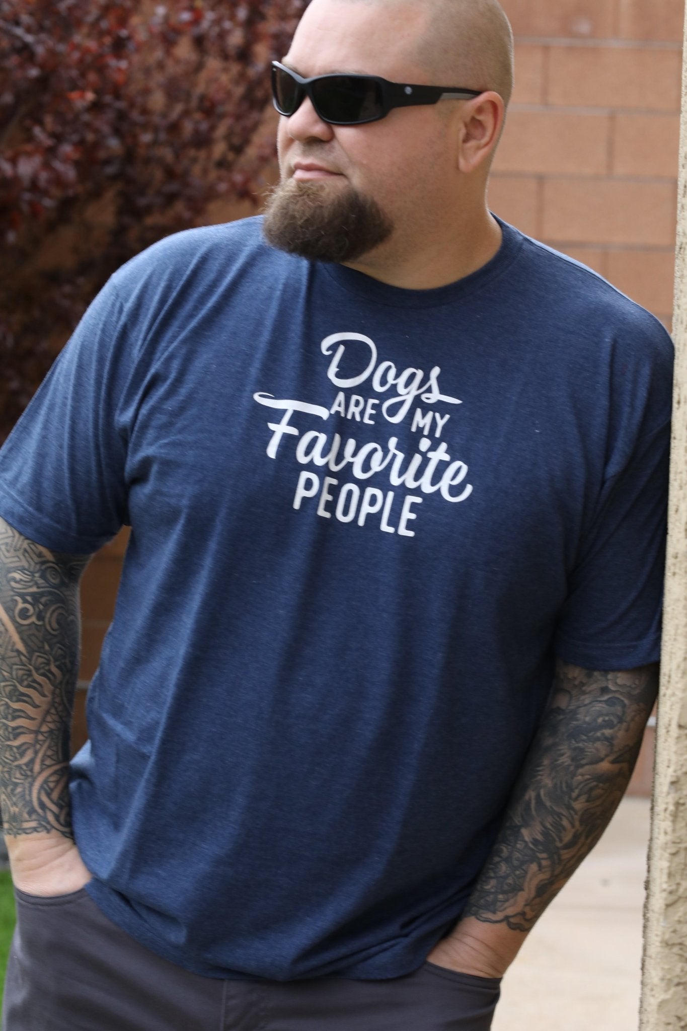 Dogs Are My Favorite People - Funny T-Shirt for Dog Lovers - LittleLuck Boutique