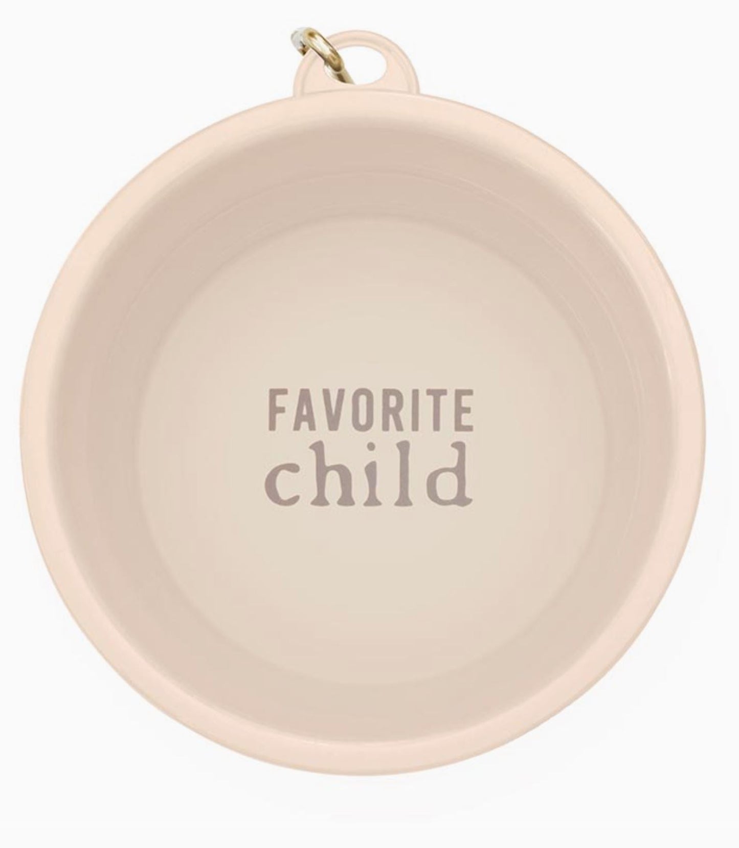 Favorite Child Collapsible Water Bowl - Large - LittleLuck Boutique