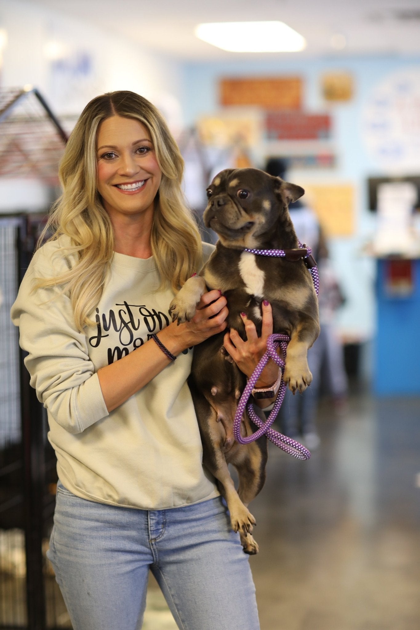 Just One More - Paw Print Pullover Sweatshirt - LittleLuck Boutique